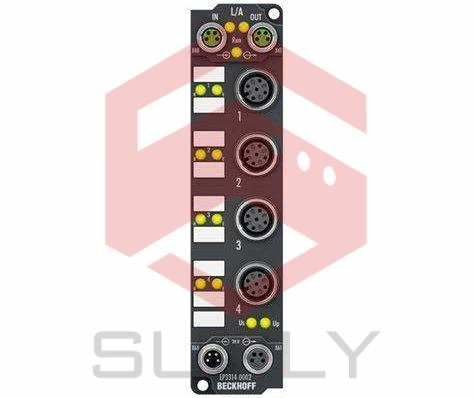 EP3314-0002 | Hộp EtherCAT, đầu vào analog 4 kênh, nhiệt độ, cặp nhiệt, 16 bit, M12