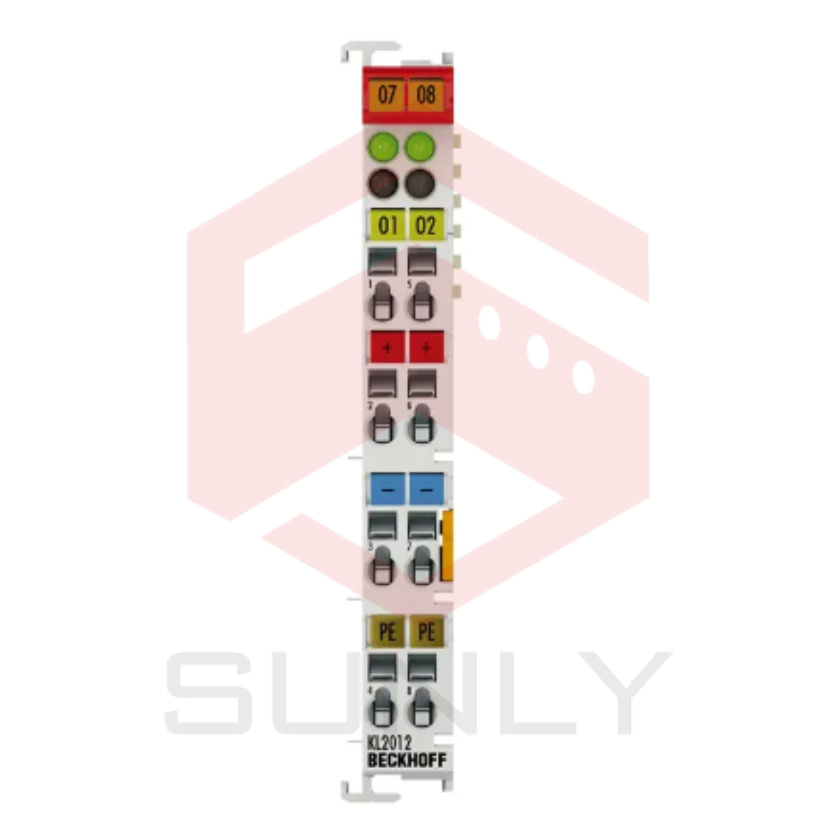 KL2012 | Bus Terminal, đầu ra kỹ thuật số 2 kênh, 24 V DC, 0.5 A