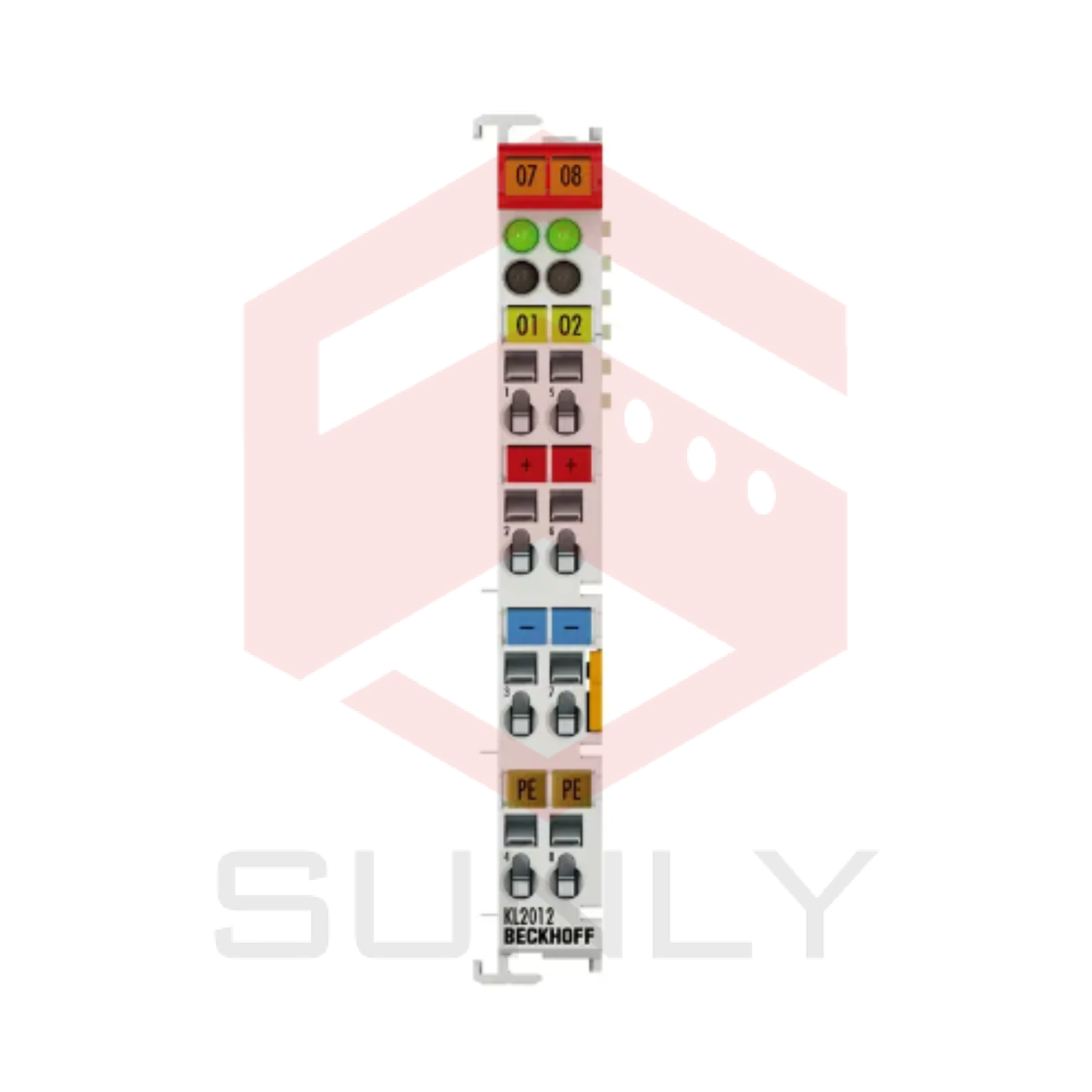 KL2022 | Bus Terminal, đầu ra kỹ thuật số 2 kênh, 24 V DC, 2 A