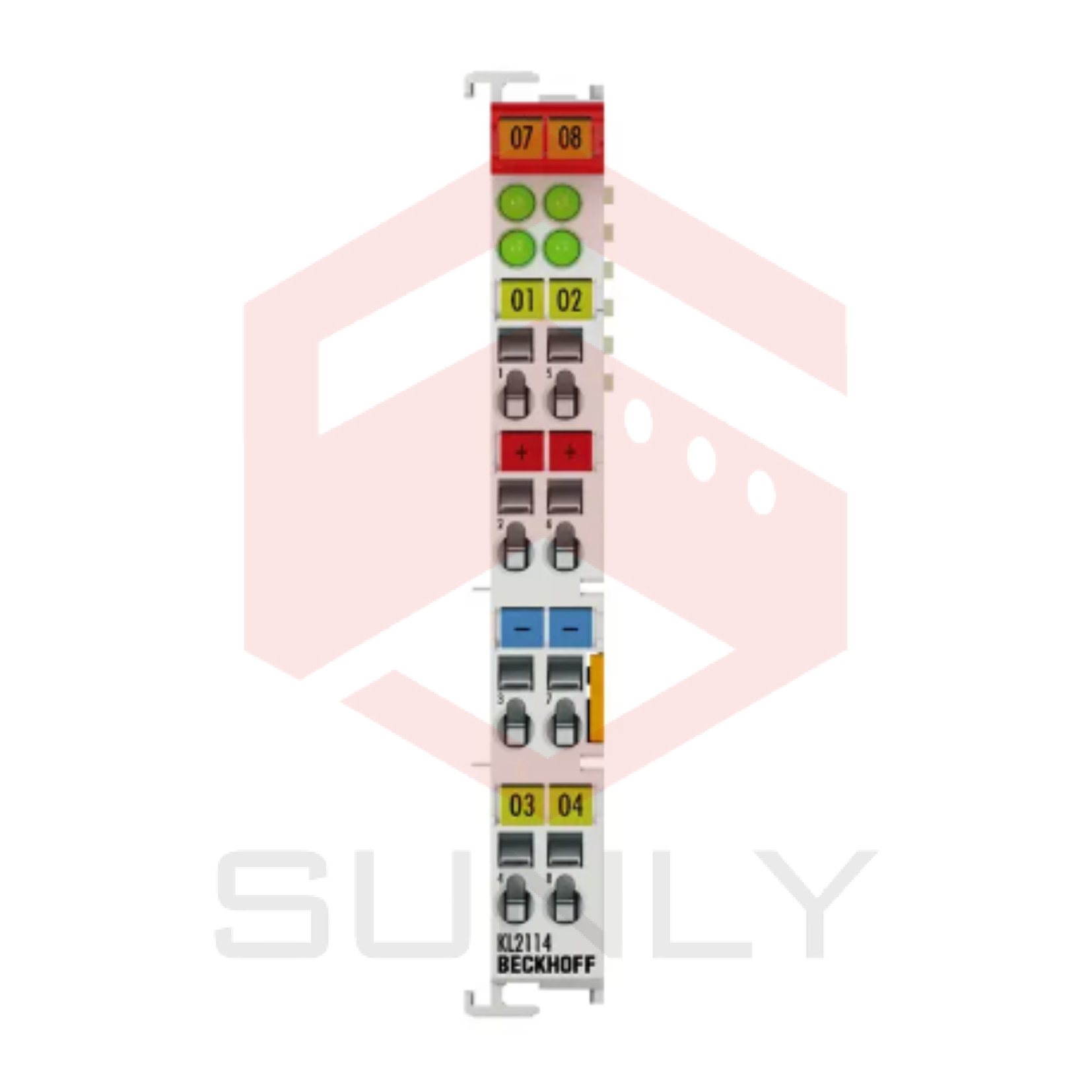 KL2114 | Terminal Bus, đầu ra kỹ thuật số 4 kênh, 24 V DC, 0.5 A