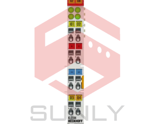 KL2184 | Terminal Bus, 4 kênh đầu ra kỹ thuật số, 24 V DC, 0.5 A, chuyển đổi mặt đất