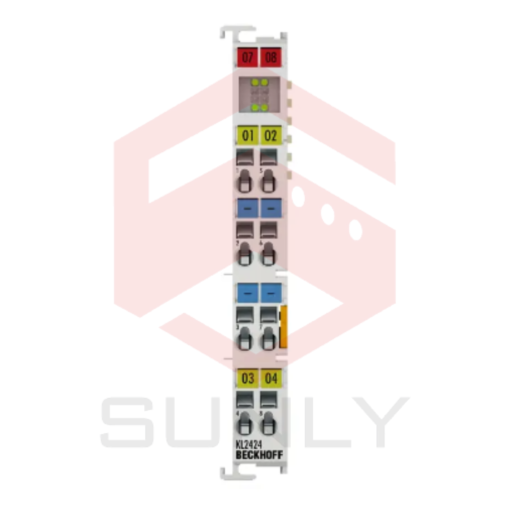 KL2424 | Bus Terminal, Đầu ra kỹ thuật số 4 kênh, 24 V DC, 2 A