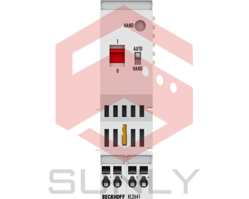KL2641 | Terminal Bus, Đầu ra relay 1 kênh, 230 V AC, 16 A, hoạt động thủ công