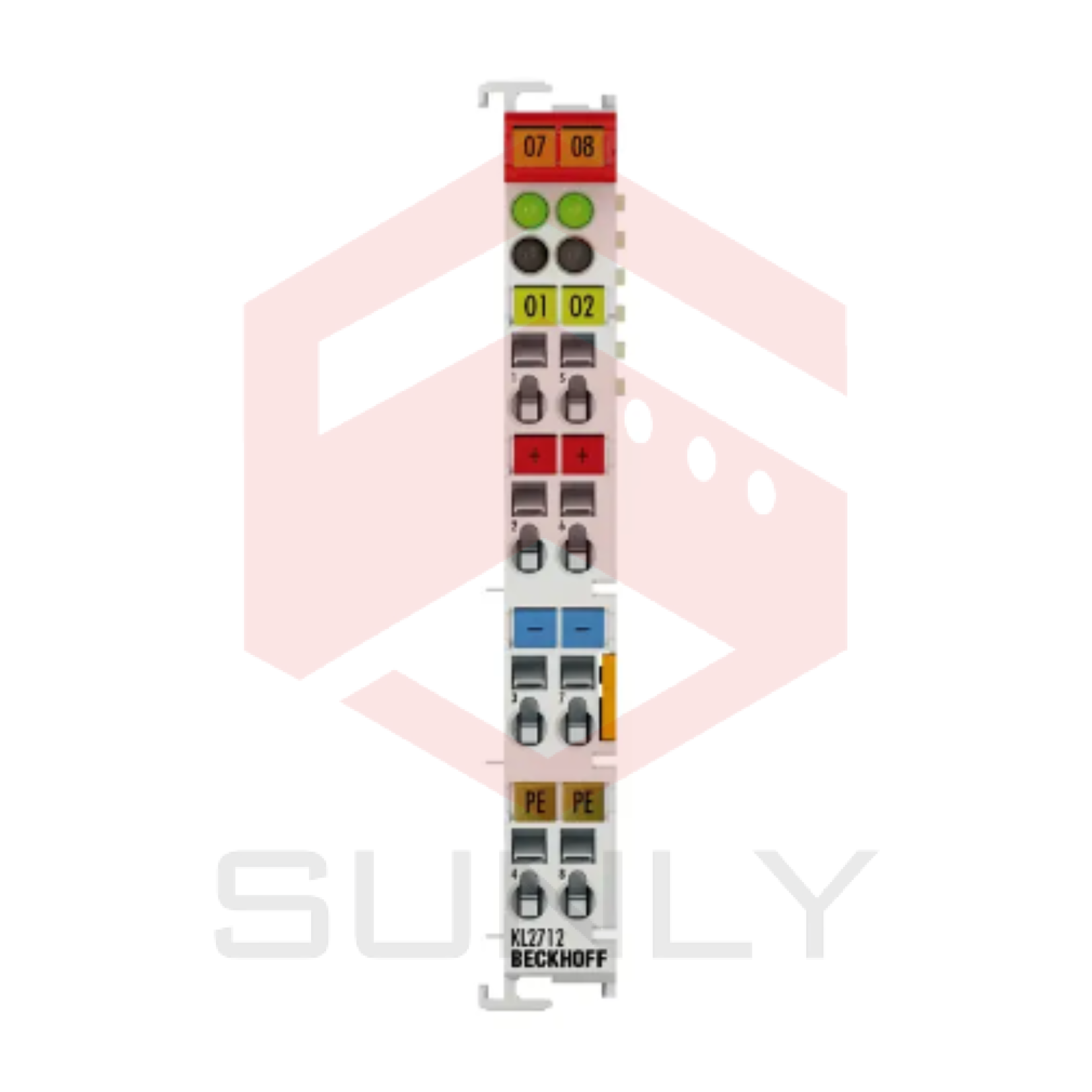 KL2712 | Bus Terminal, Đầu ra 2 kênh triac, 12...230 V AC, 0.5 A