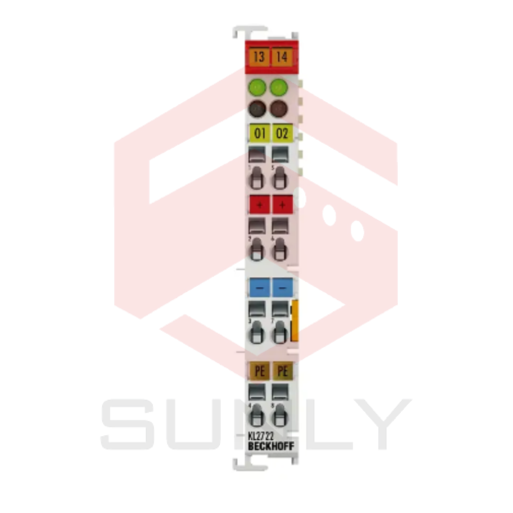 KL2722 | Bus Terminal, Đầu ra 2 kênh triac, 12...230 V AC, 1 A