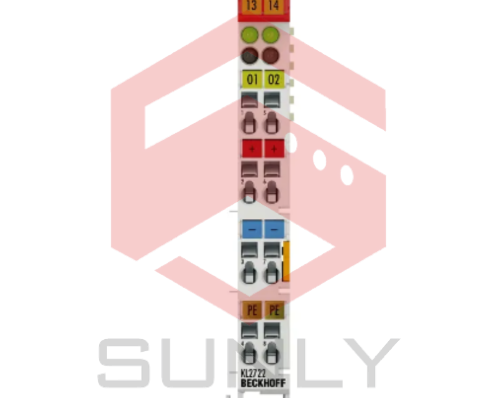 KL2722 | Bus Terminal, Đầu ra 2 kênh triac, 12...230 V AC, 1 A