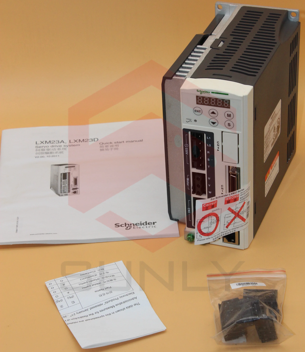 Servo Drive LXM23DU10M3X