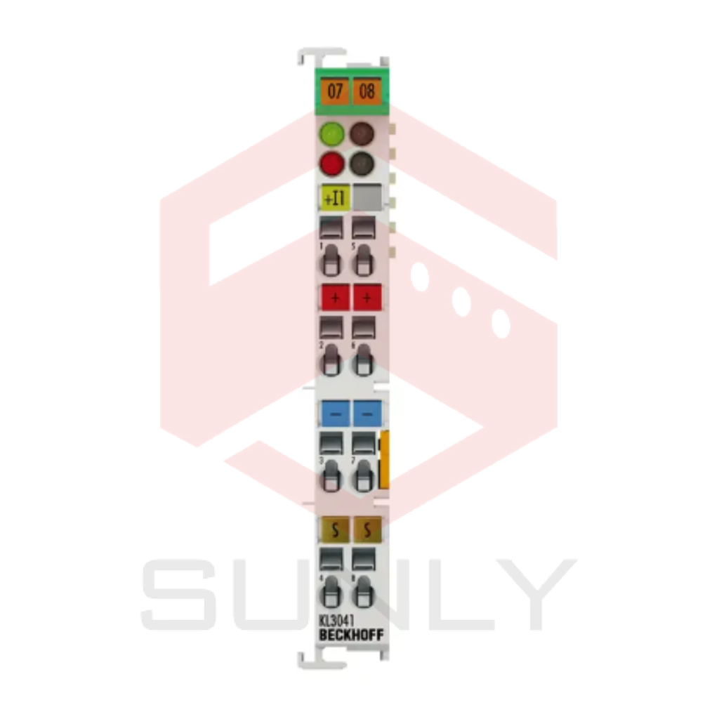 KL3041 | ]Bus Terminal, đầu vào tín hiệu analog, 1 kênh, dòng điện, 0…20 mA, 12 bit, đầu cuối đơn