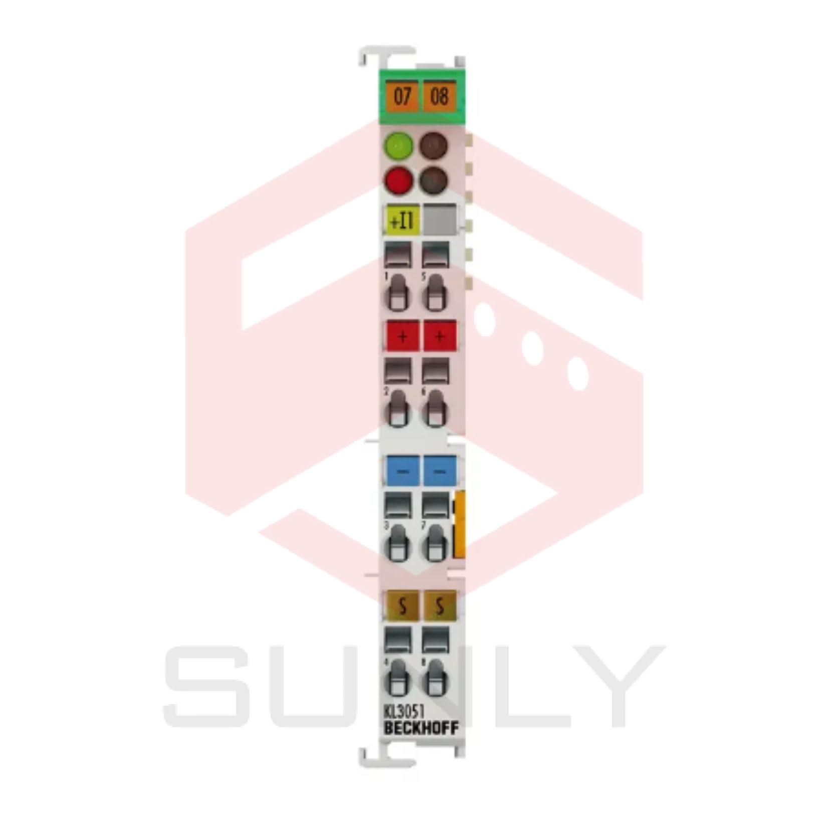 KL3051 | Bus Terminal, Đầu Vào Analog 1 Kênh, Dòng Điện, 4…20 mA, 12 bit, Đầu Cuối Đơn