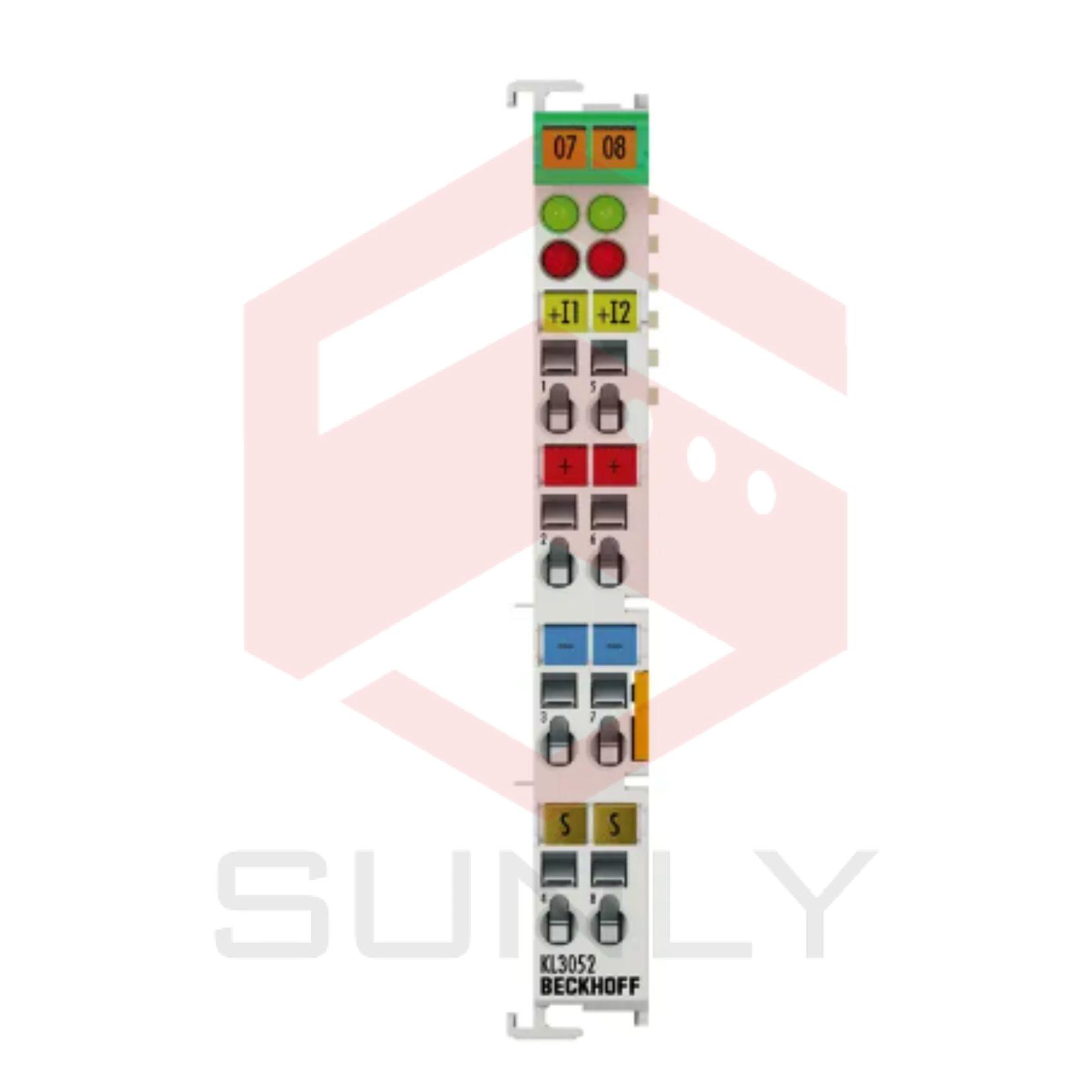 KL3052 | Bus Terminal, Đầu Vào Analog 2 Kênh, Dòng Điện, 4…20 mA, 12 bit, Đầu Cuối Đơn