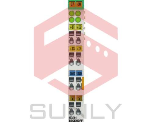 KL3064 | Bus Terminal, đầu vào analog 4 kênh, điện áp, 0…10 V, 12 bit, đơn kênh, có kết nối chống nhiễu