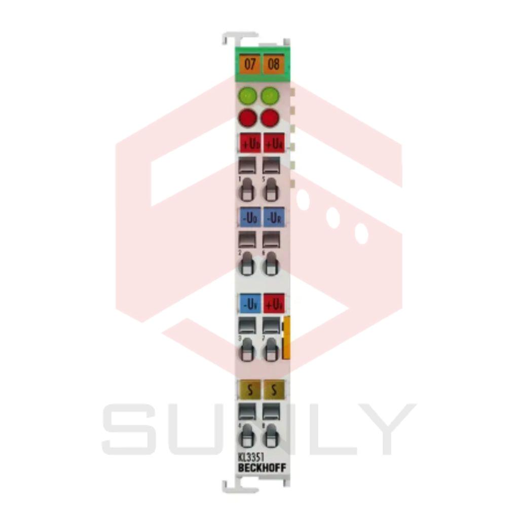 KL3351 | Bus Terminal, đầu vào analog 1 kênh, cầu đo, cầu đầy đủ, 16 bit