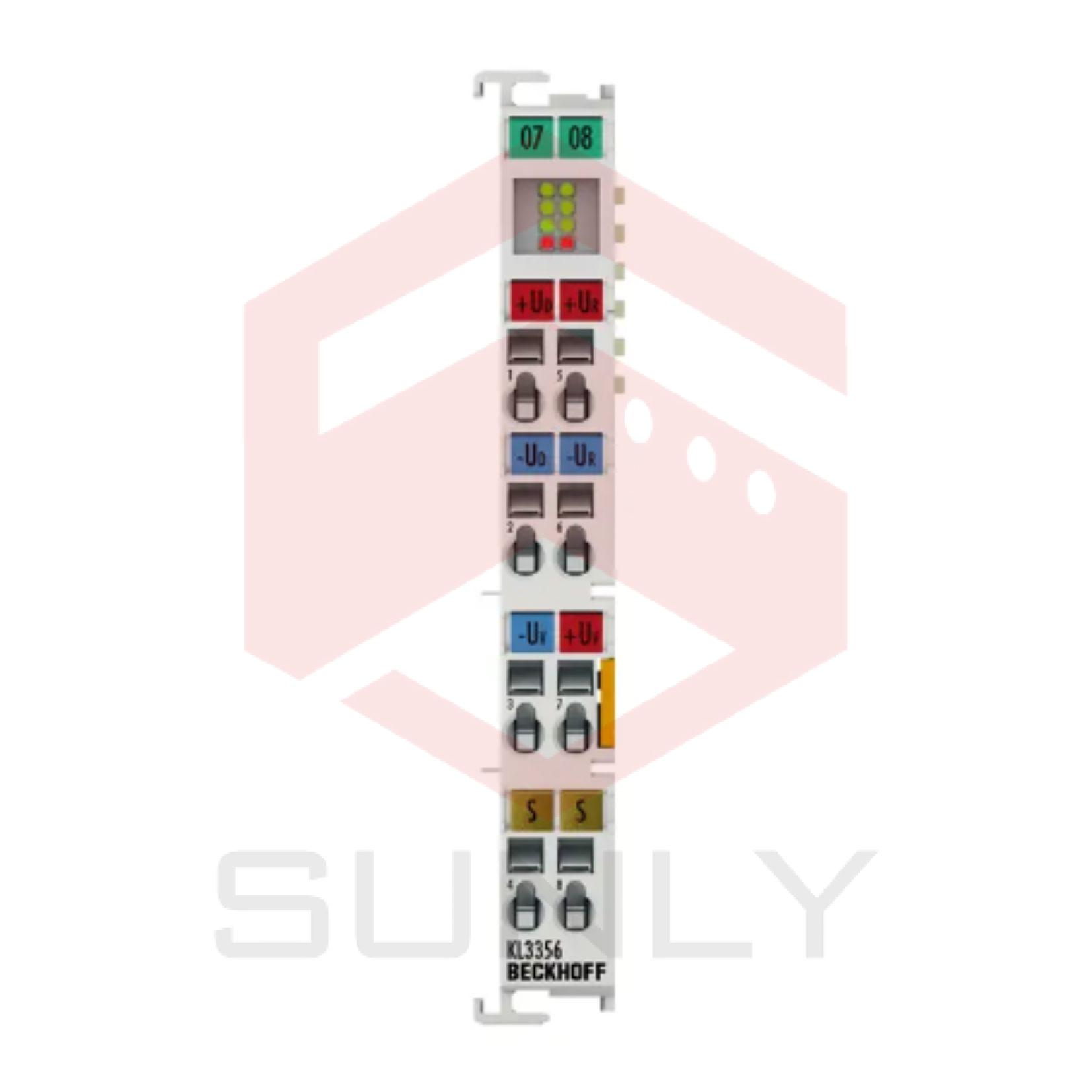 KL3356 | Bus Terminal, đầu vào analog 1 kênh, cầu đo, cầu đầy đủ, 16 bit, chính xác cao