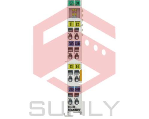 KL3404 | Terminal Bus, đầu vào analog 4 kênh, điện áp, ±10 V, 12 bit, đơn kết