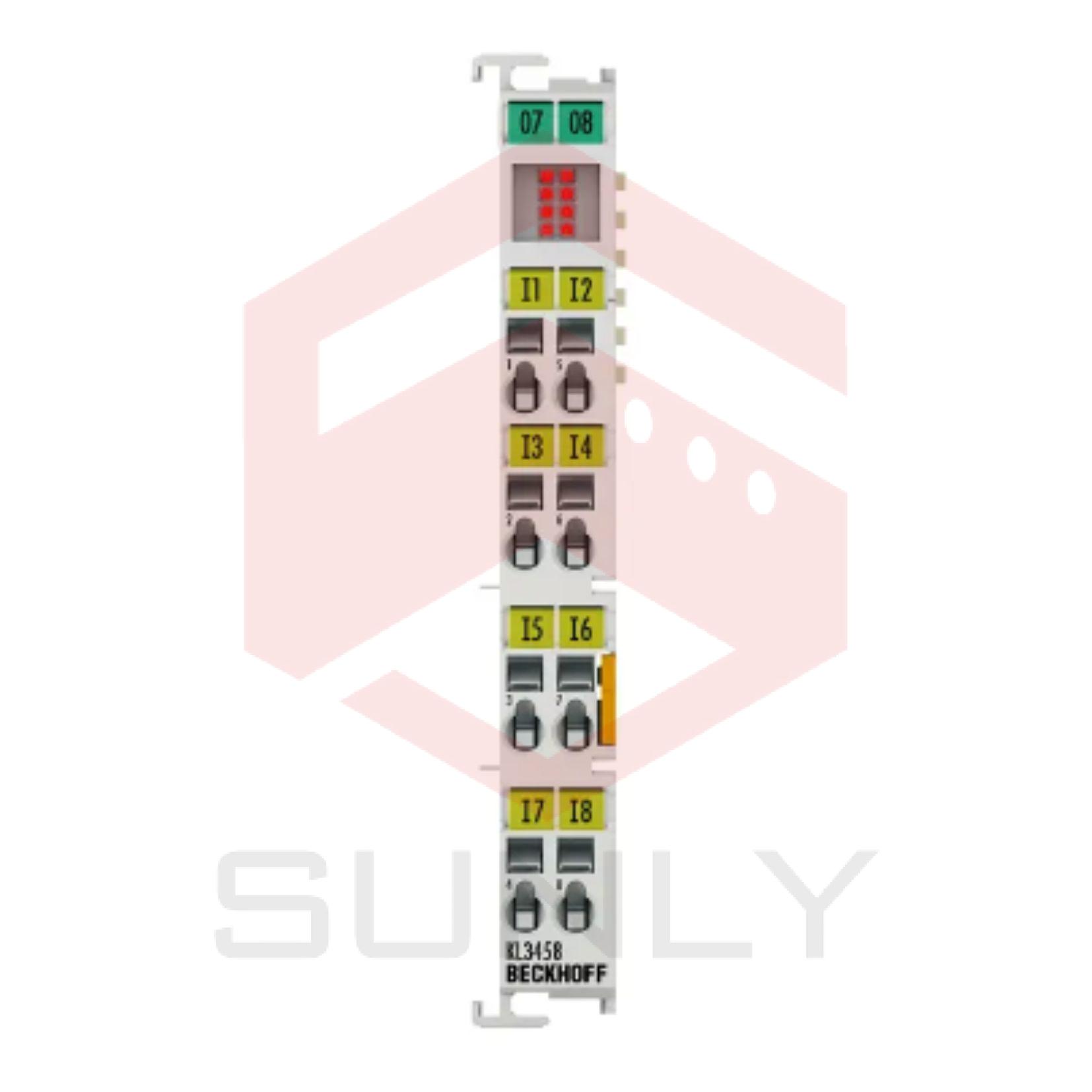 KL3458 | Bus Terminal, 8-channel analog input, current, 4…20 mA, 12 bit, single-ended