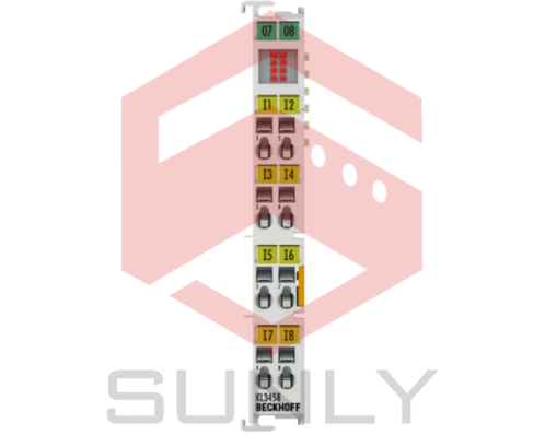 KL3458 | Bộ kết nối Bus, 8 kênh đầu vào tín hiệu analog, dòng điện, 4…20 mA, 12 bit, đơn đầu