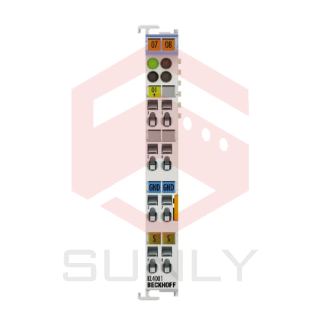 KL4001 | Bộ kết nối Bus, 1 kênh đầu ra tín hiệu analog, điện áp, 0…10 V, 12 bit, cặp