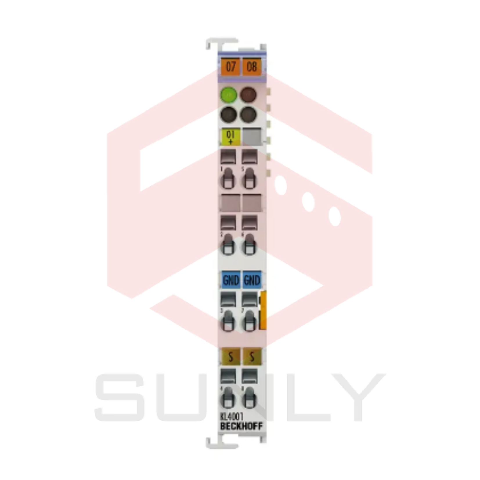 KL4001 | Bộ kết nối Bus, 1 kênh đầu ra tín hiệu analog, điện áp, 0…10 V, 12 bit, cặp