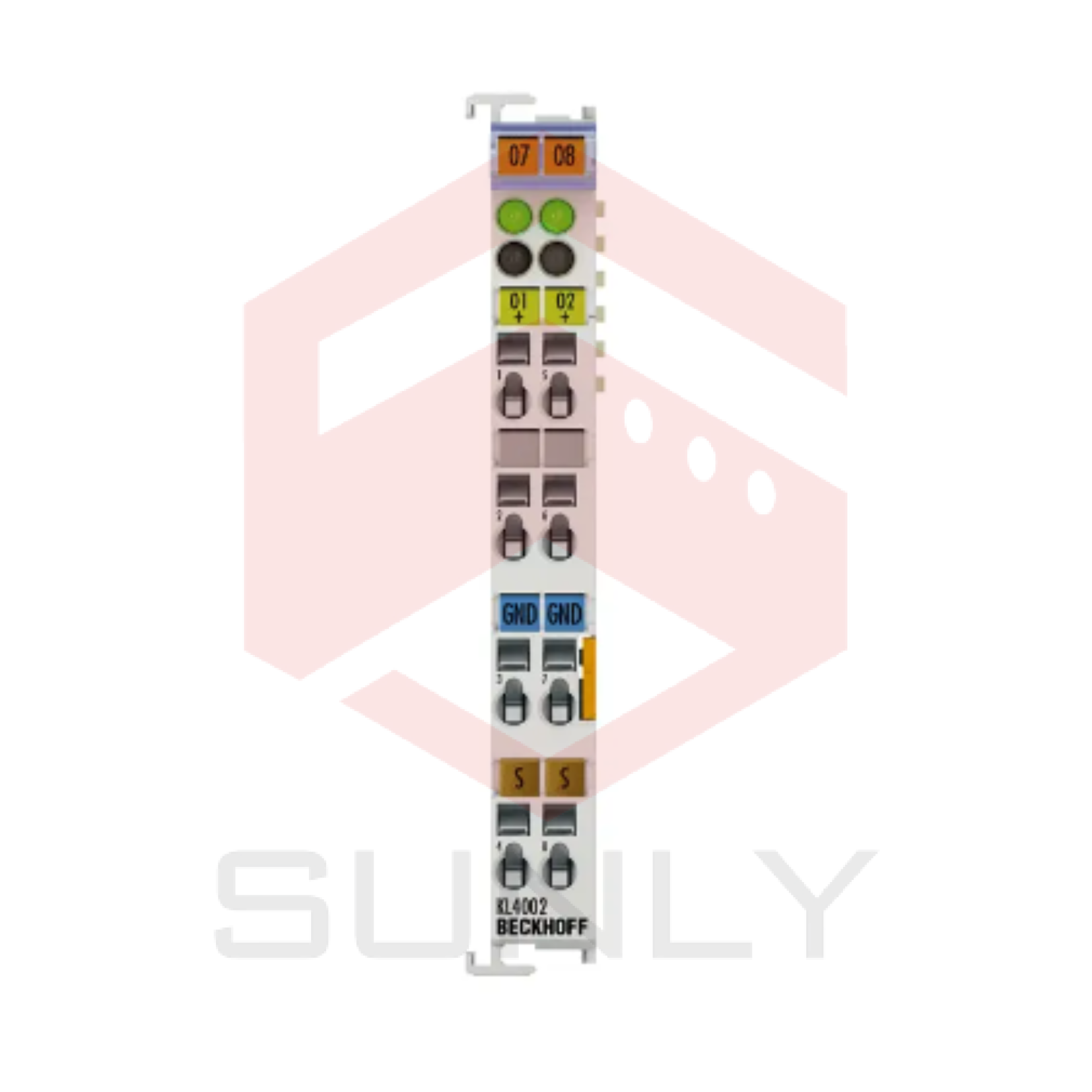 KL4002 | Bộ kết nối Bus, 2 kênh đầu ra tín hiệu analog, điện áp, 0…10 V, 12 bit, cặp