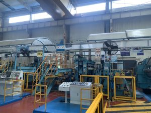 Thi công lắp đặt bản led hiển thị tốc độ máy cán thép - Công ty POSCO Nhơn Trạch