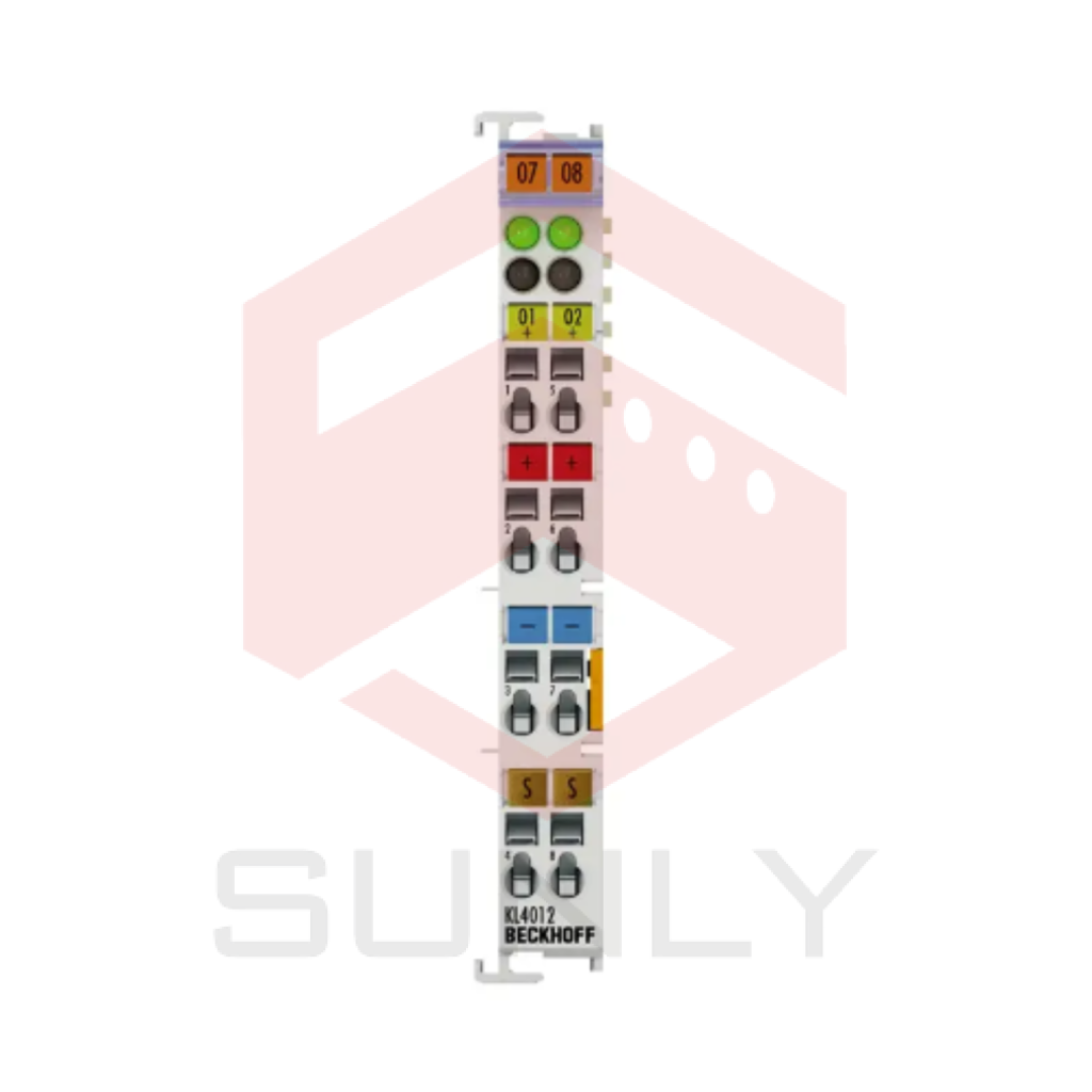 KL4012 | Bộ kết nối Bus, 2 kênh đầu ra tín hiệu analog, dòng điện, 0…20 mA, 12 bit, đơn đầu