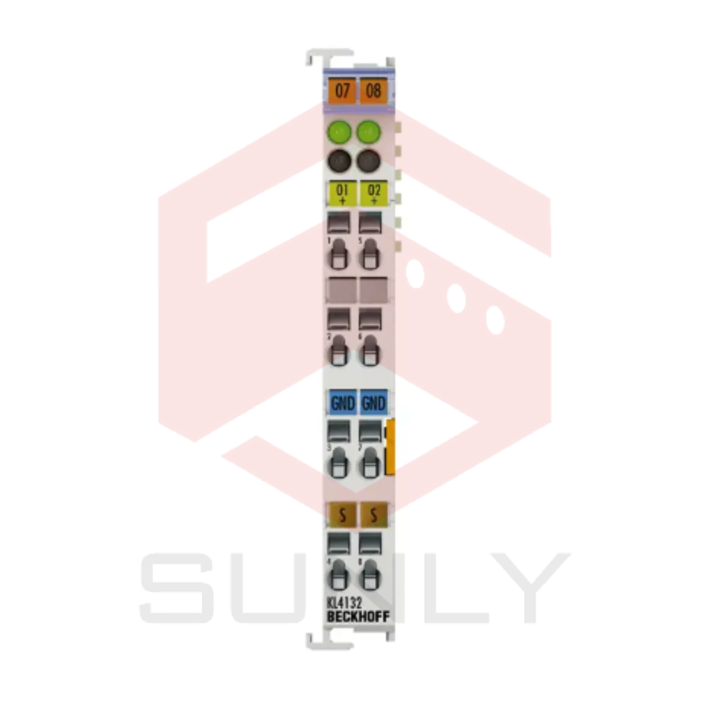 KL4132 | Bus Terminal, Đầu ra analog 2 kênh, điện áp, ±10 V, 16 bit, chênh lệch