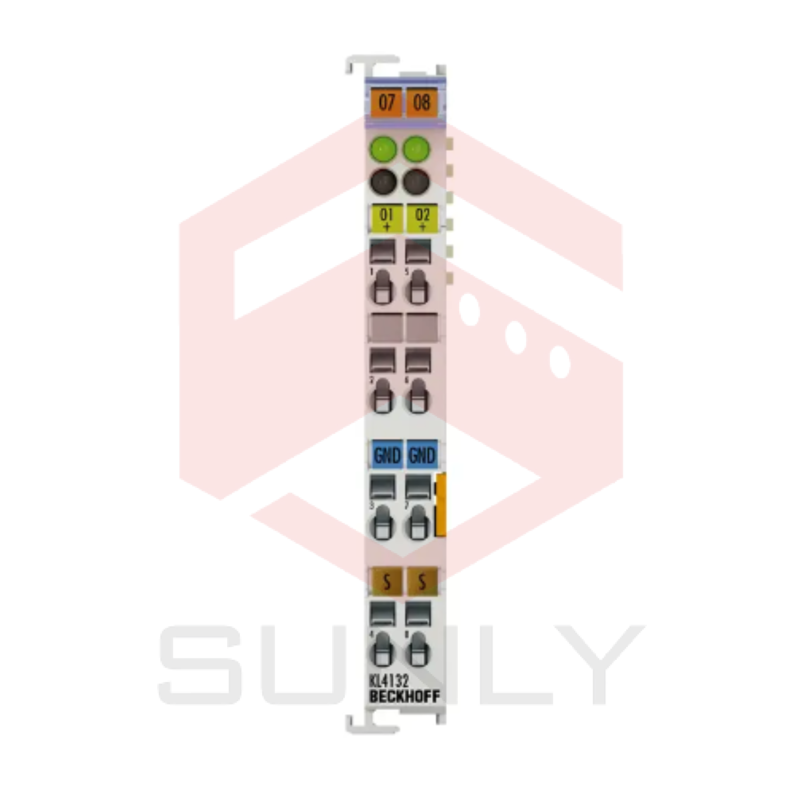 KL4132 | Bus Terminal, Đầu ra analog 2 kênh, điện áp, ±10 V, 16 bit, chênh lệch