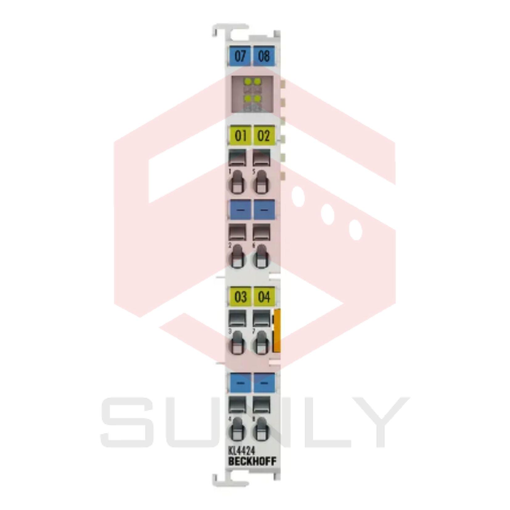 KL4424 | Bus Terminal, Đầu ra analog 4 kênh, dòng điện, 4…20 mA, 12 bit, một chiều