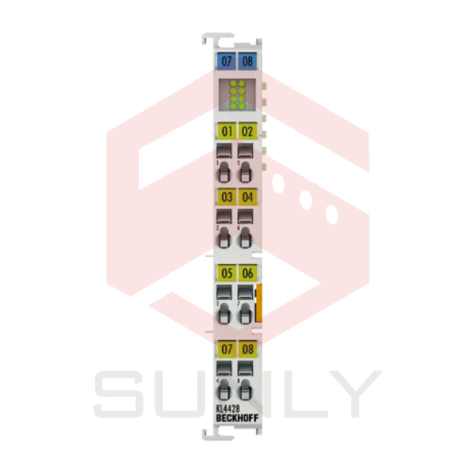KL4428 | Bus Terminal, Đầu ra analog 8 kênh, dòng điện, 4…20 mA, 12 bit, một chiều