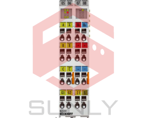 KL5101 | Bus Terminal, 1-channel encoder interface, incremental, 5 V DC (DIFF RS422, TTL), 1 MHz