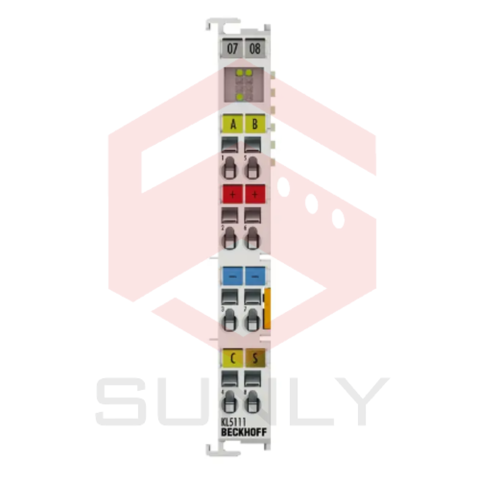 KL5111 | Bus Terminal, Giao diện bộ mã hóa 1 kênh, tăng dần, 24 V DC HTL, 250 kHz