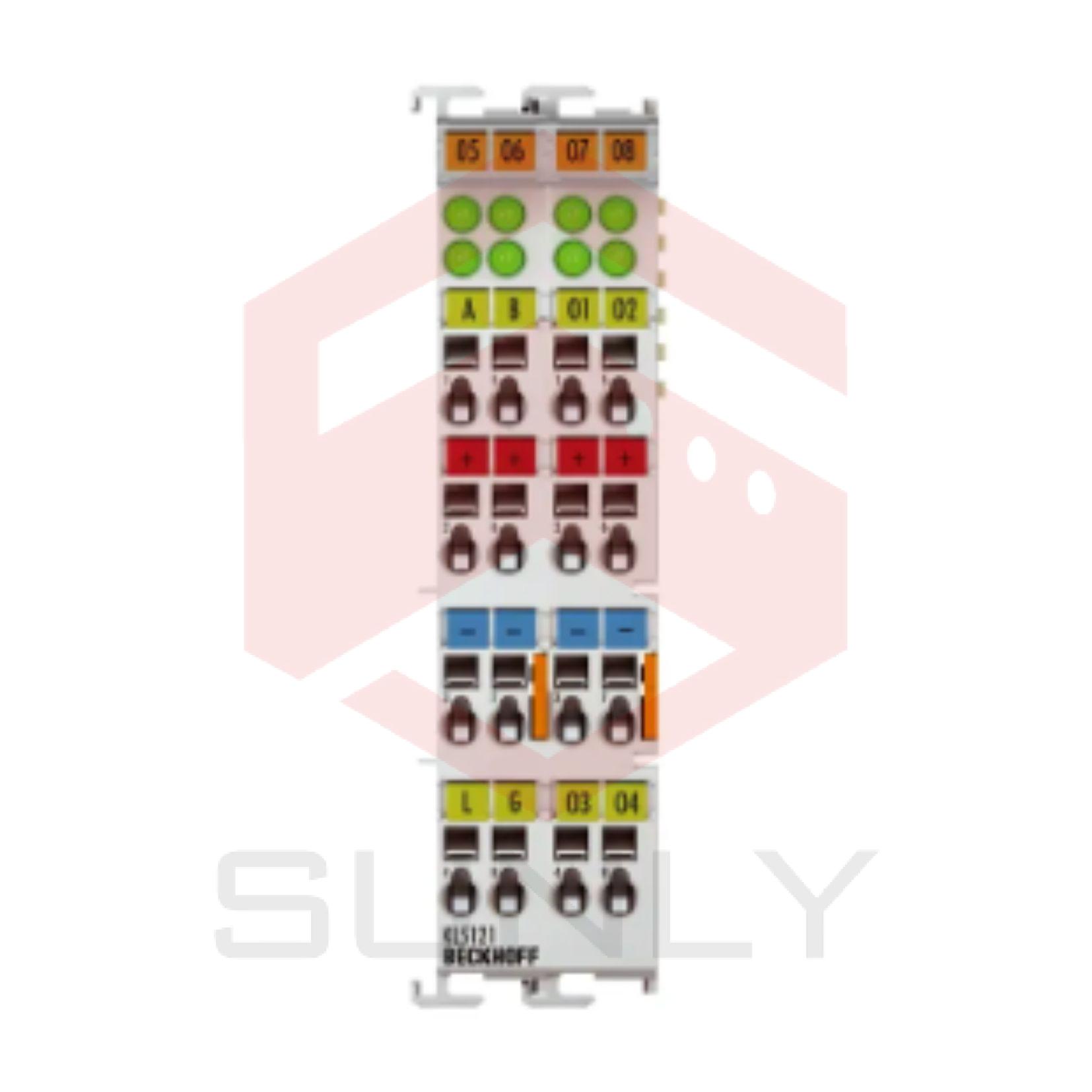 KL5121 | Giao diện bộ mã hóa 1 kênh, tăng cường, 24 V DC HTL, 250 kHz, với 4 đầu ra kỹ thuật số 24 V DC, điều khiển đường dẫn tuyến tính