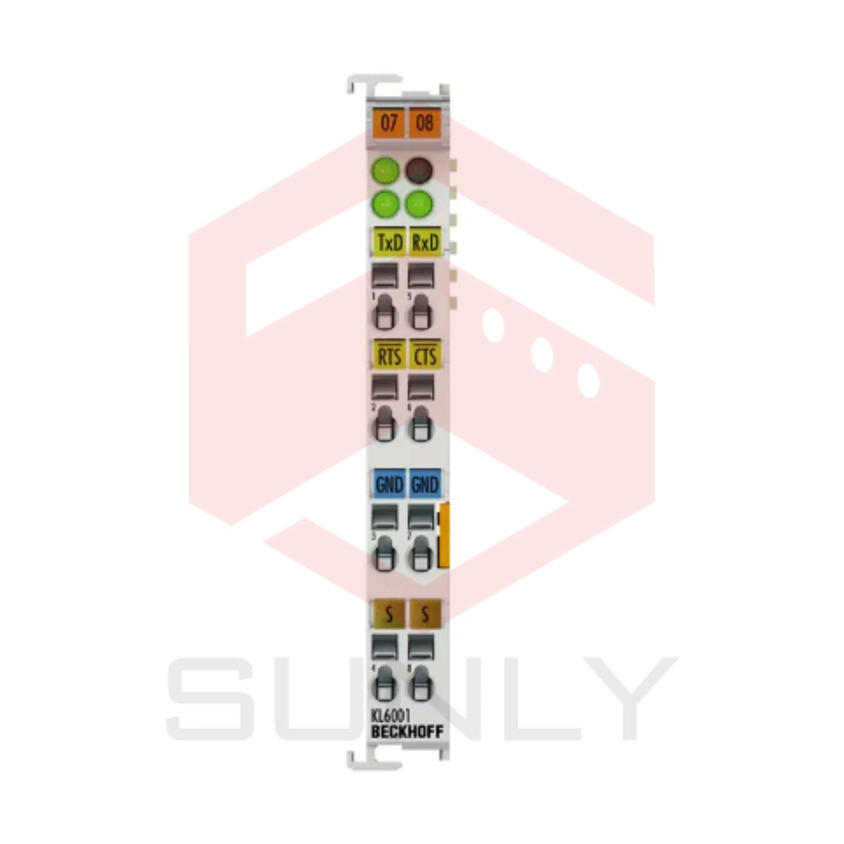 KL6001 | Bus Terminal, 1-channel communication interface, serial, RS232