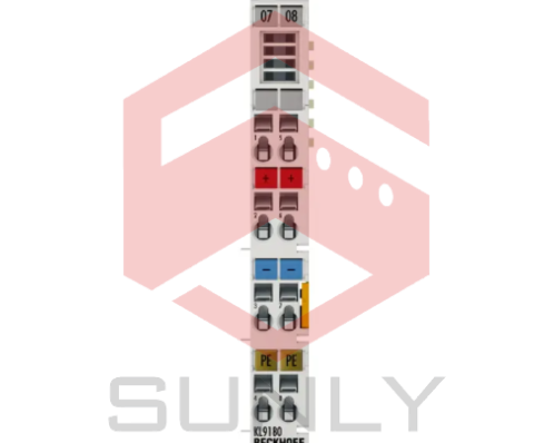 KL9180 | Terminal phân phối điện tiềm năng, 2 x 24 V DC; 2 x 0 V DC, 2 x PE