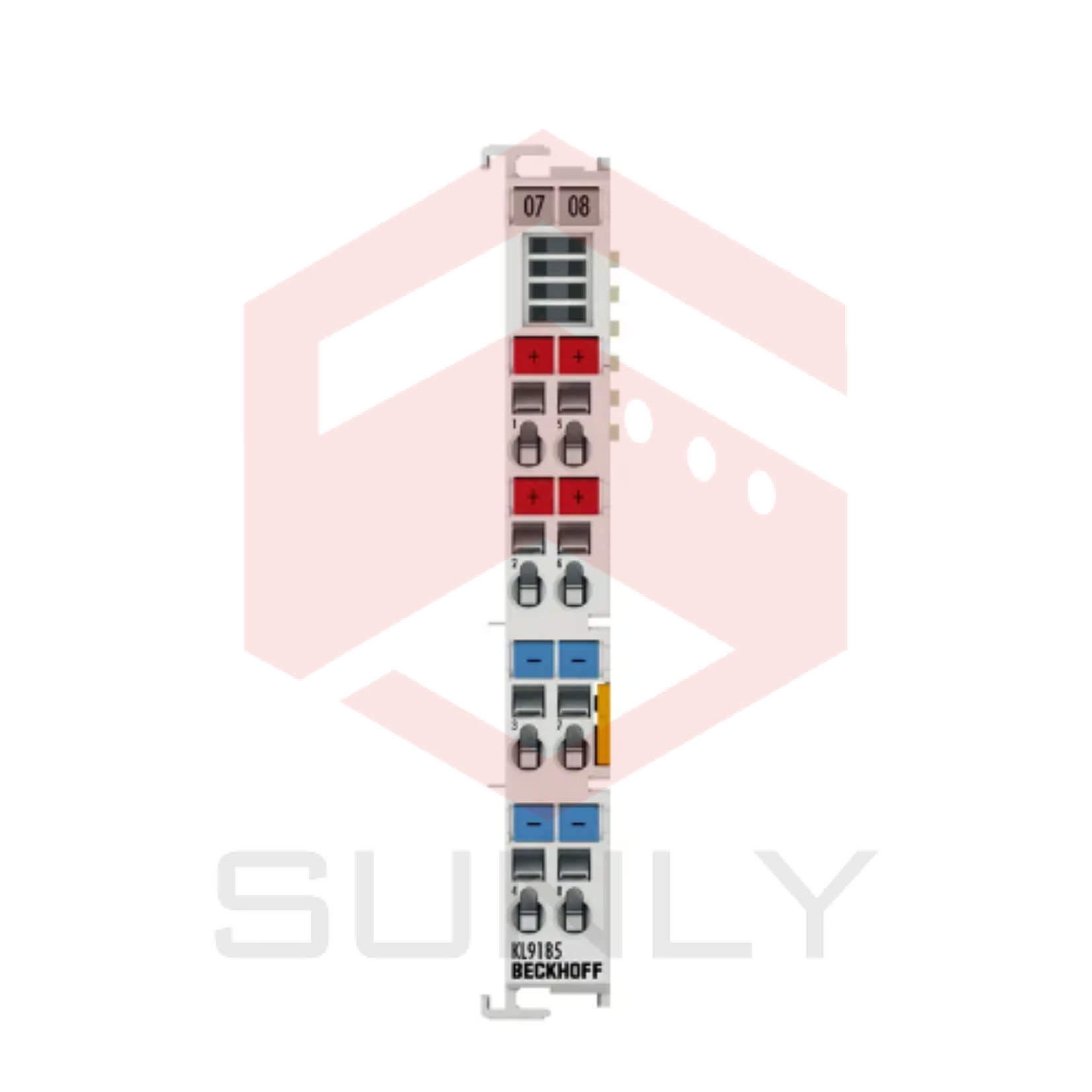 KL9185 | terminal phân phối điện tiềm năng, 4 x 24 V DC, 4 x 0 V DC