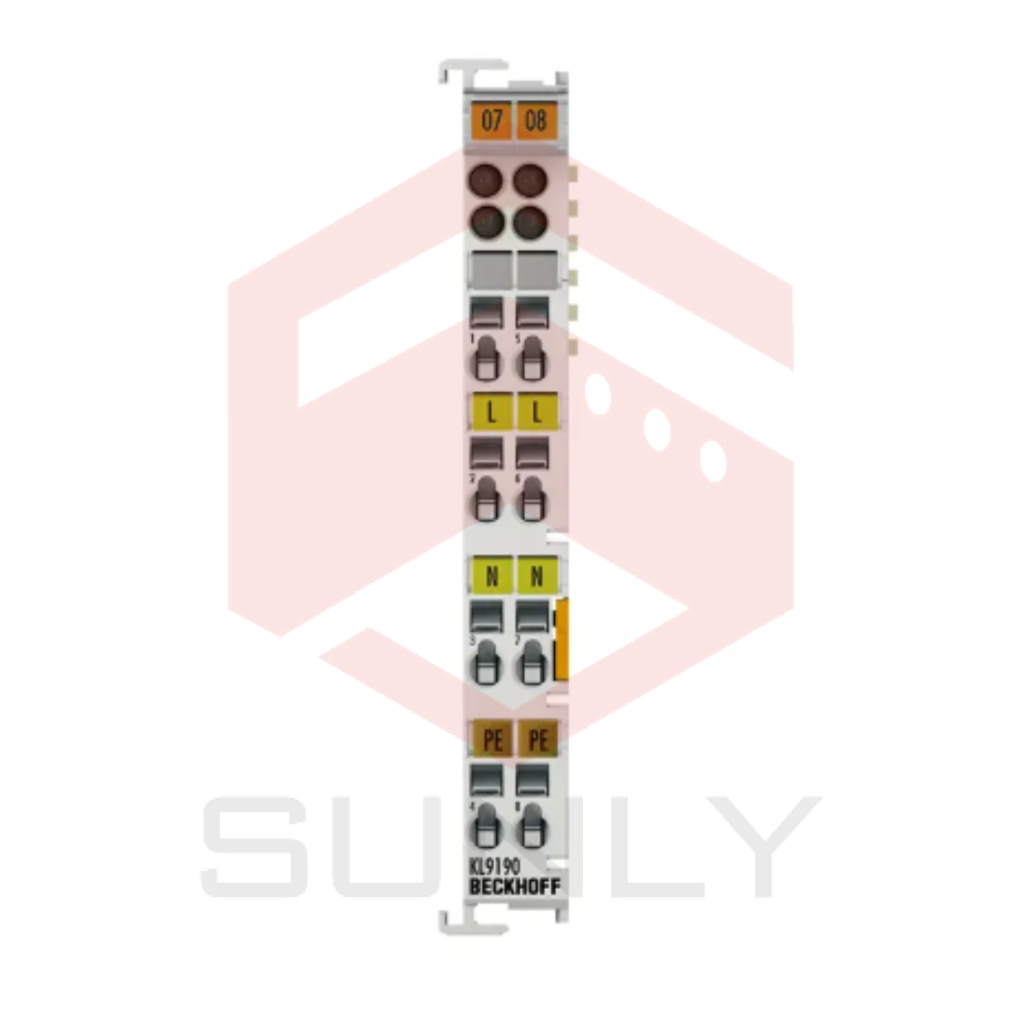 KL9190 | Thiết bị đầu cuối cung cấp tiềm năng, bất kỳ điện áp nào lên đến 230 V AC