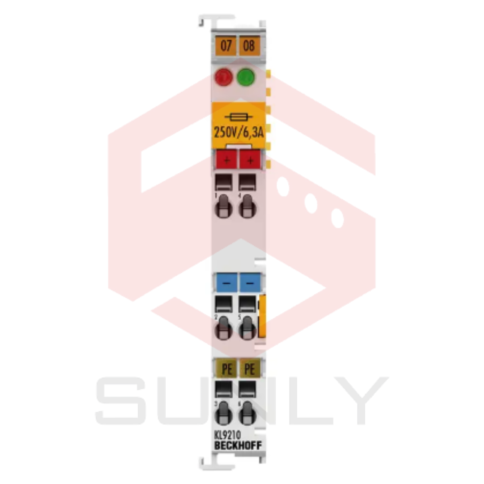 KL9210 | Bộ klem cung cấp tiềm năng, 24 V DC, có chức năng chẩn đoán và cầu chì