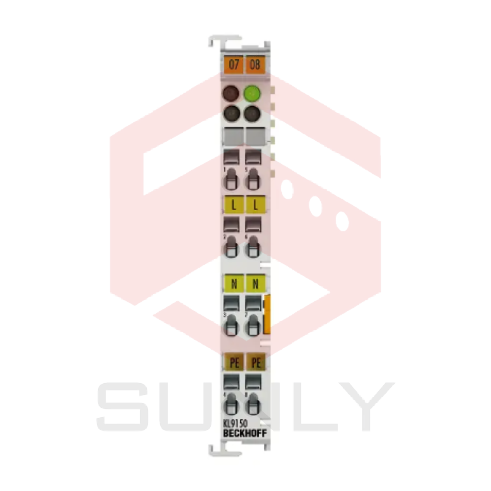 KL9250 | Bộ klem cung cấp tiềm năng, 120…230 V AC, có cầu chì