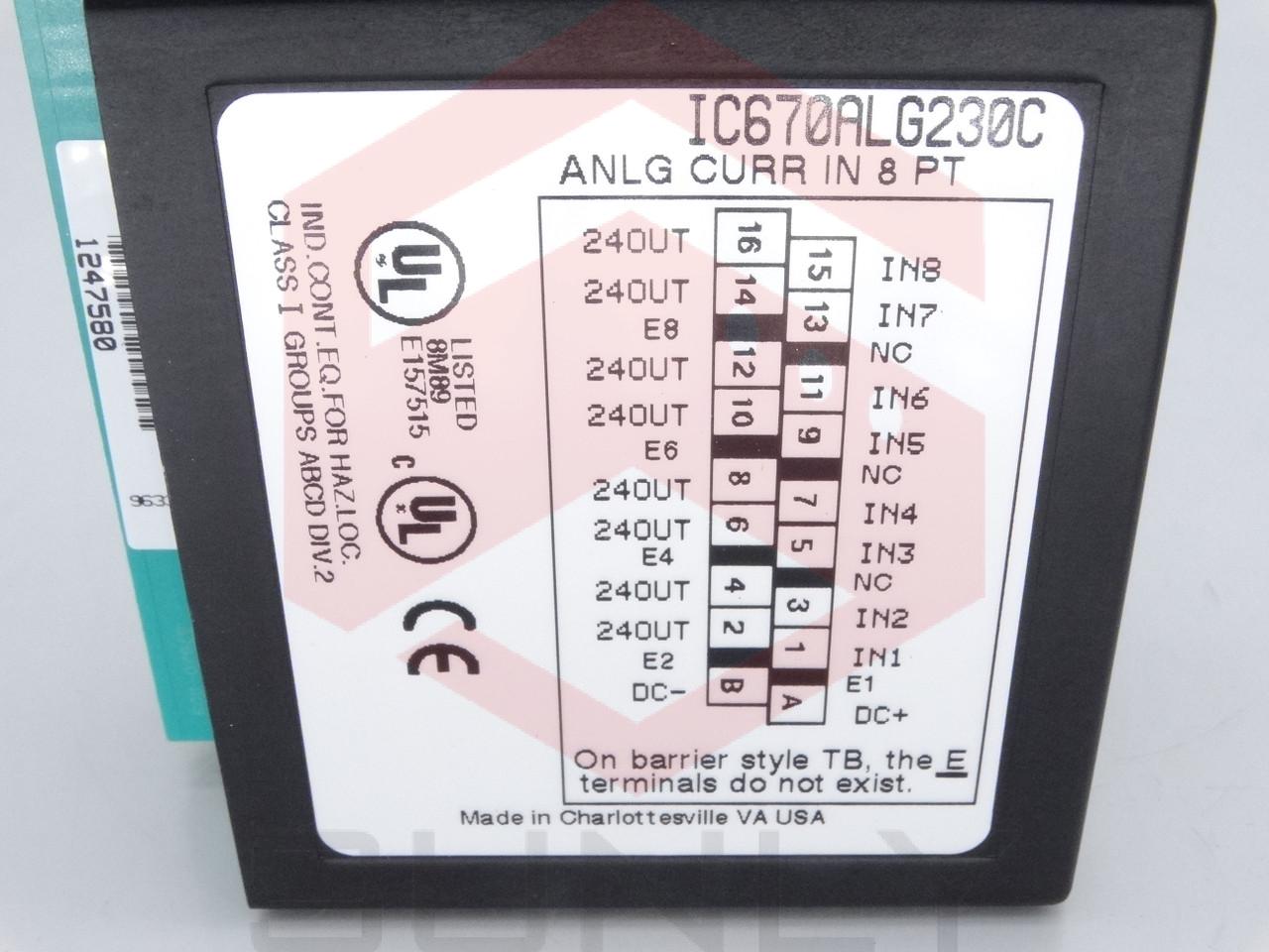 MODULE ĐẦU RA RELAY IC670MDL930