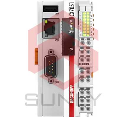 CX7051 | PC nhúng cho bộ phản hồi CANopen (slave)