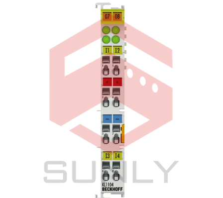 KL1104 | Bus Terminal, đầu vào kỹ thuật số 4 kênh, 24VDC, 3ms, kết nối 2/3 dây