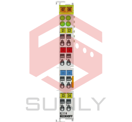 KL1114 | Bus Terminal, đầu vào kỹ thuật số 4 kênh, 24VDC, 0,2ms, kết nối 2/3 dây
