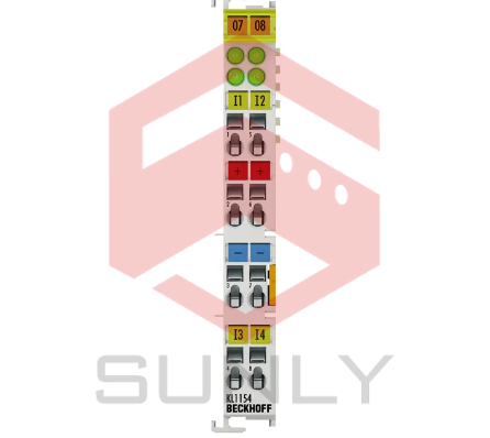 KL1154 | Bus Terminal, đầu vào kỹ thuật số 4 kênh, 24VDC, 3ms, chuyển mạch dương/nối đất