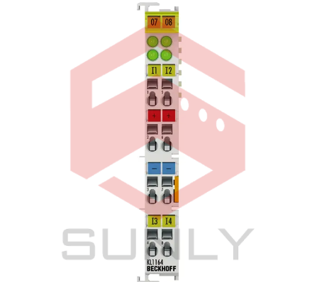 KL1164 | Bus Terminal, đầu vào kỹ thuật số 4 kênh, 24VDC, 0.2ms, chuyển mạch dương/nối đất