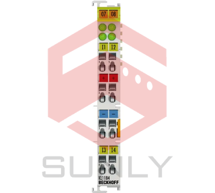 KL1184 | Bus Terminal, đầu vào kỹ thuật số 4 kênh, 24VDC, 3ms, chuyển mạch nối đất
