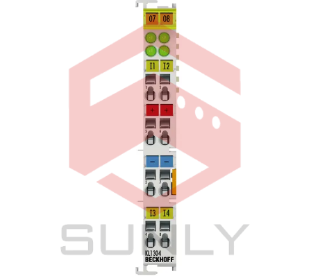 KL1304 | Bus Terminal, đầu vào kỹ thuật số 4 kênh, 24VDC, 3ms, loại 2