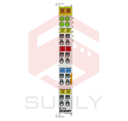 KL1314 | Bus Terminal, đầu vào kỹ thuật số 4 kênh, 24VDC, 0.2ms, loại 2