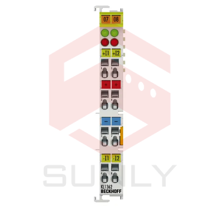 KL1362 | Bus Terminal, đầu vào kỹ thuật số 2 kênh, cảnh báo đột nhập, 24VDC, 3ms