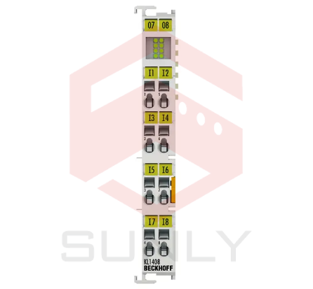 KL1408 | Bus Terminal, đầu vào kỹ thuật số 8 kênh, 24VDC, 3ms, kết nối 1 dây