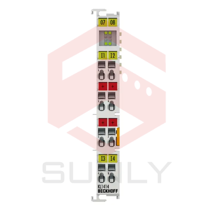 KL1414 | Bus Terminal, đầu vào kỹ thuật số 4 kênh, 24VDC, 0.2ms, kết nối 2 dây